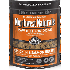 NW Naturals Freeze Dried Chicken & Salmon Nuggets 12oz northwest naturals, nw naturals, nw, naturals, dog food, cat food, fd, freeze dried, chicken, salmon